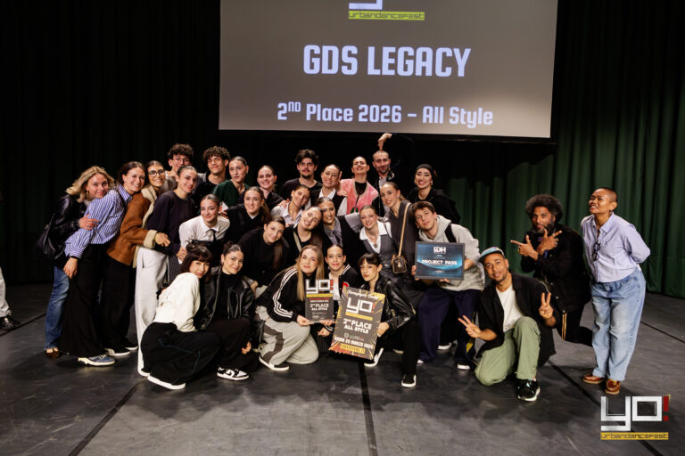 Crew GDS Legacy, 2° posto categoria All Style, sul palco