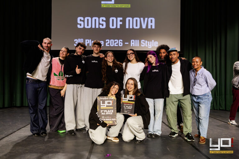 Crew Sons of Nova, 3° posto categoria All Style, sul palco
