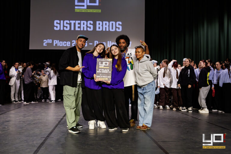 Duo Sisters Bros, 2° posto categoria Duo Under 17, sul palco
