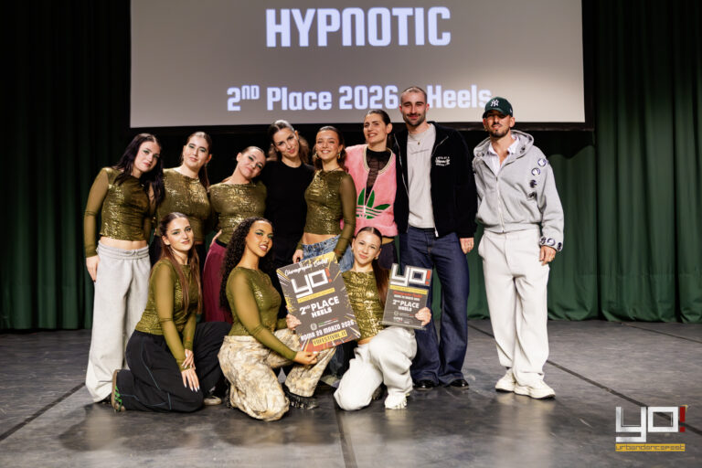 Crew Hypnotic, 2° posto categoria Heels, sul palco