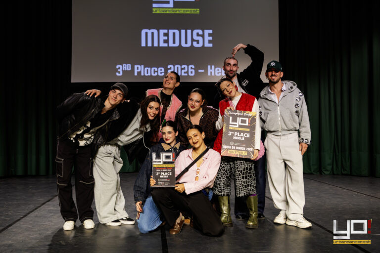 Crew Meduse, 3° posto categoria Heels, sul palco