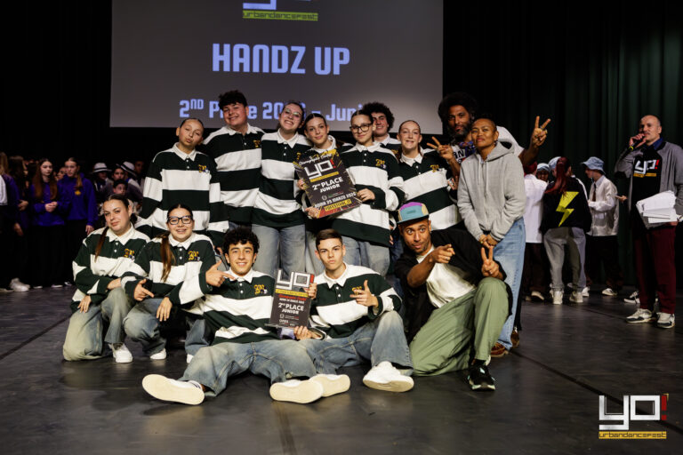 Crew Handz Up, 2° posto categoria Junior, sul palco
