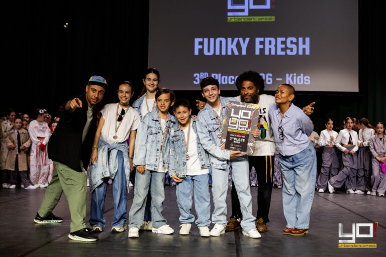 Crew Funky Fresh, 3° posto categoria Kids, sul palco