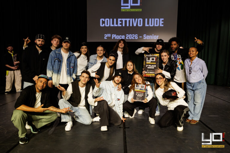 Crew Collettivo Lude, 2° posto categoria Senior, sul palco