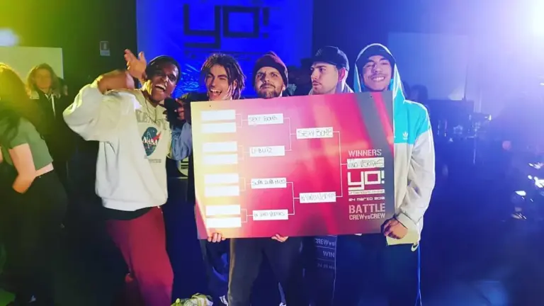 YO! Urban Dance Fest 2018, 1° posto Battle Crew vs Crew: In Vino Veritas premiati sul palco (Cinecittà World)