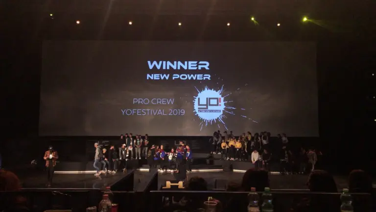 YO! Urban Dance Fest 2019, 1° posto Pro Crew: New Power premiati sul palco (Cinecittà World)