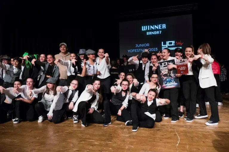 YO! Urban Dance Fest 2023, 1° posto Junior: Banda7 premiati sul palco (Auditorium del Massimo)