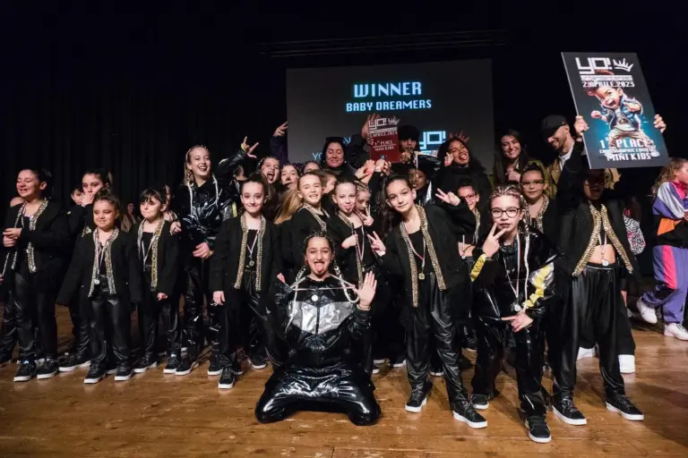 YO! Urban Dance Fest 2023, 1° posto Mini Kids: Baby Dreamers premiati sul palco (Auditorium del Massimo)