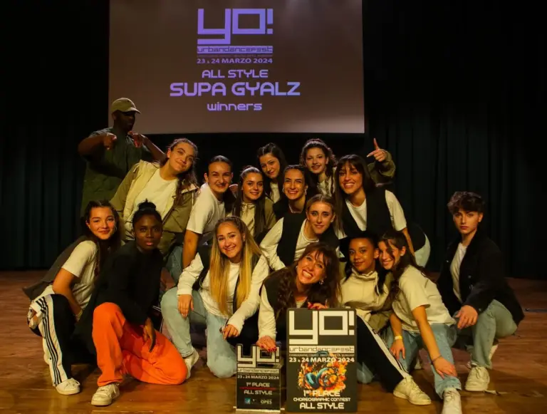 YO! Urban Dance Fest 2024, 1° posto All Style: Supa Gyalz premiati sul palco (Auditorium del Massimo)
