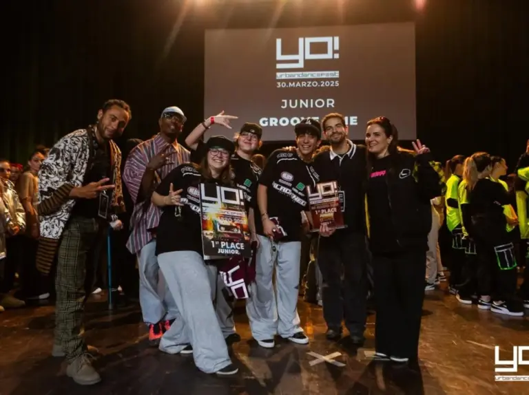 YO! Urban Dance Fest 2025, 1° posto Junior: Groove Line premiati sul palco (Auditorium del Massimo)
